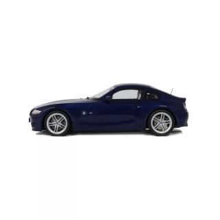 BMW Z4 M Coupé - Interlagos Blue Metallic 2006 OttO mobile 1:18 Resinemodell (Türen, Motorhaube... nicht zu öffnen!)